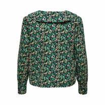 ONLY Blomster Skjorte Riri Winter Green